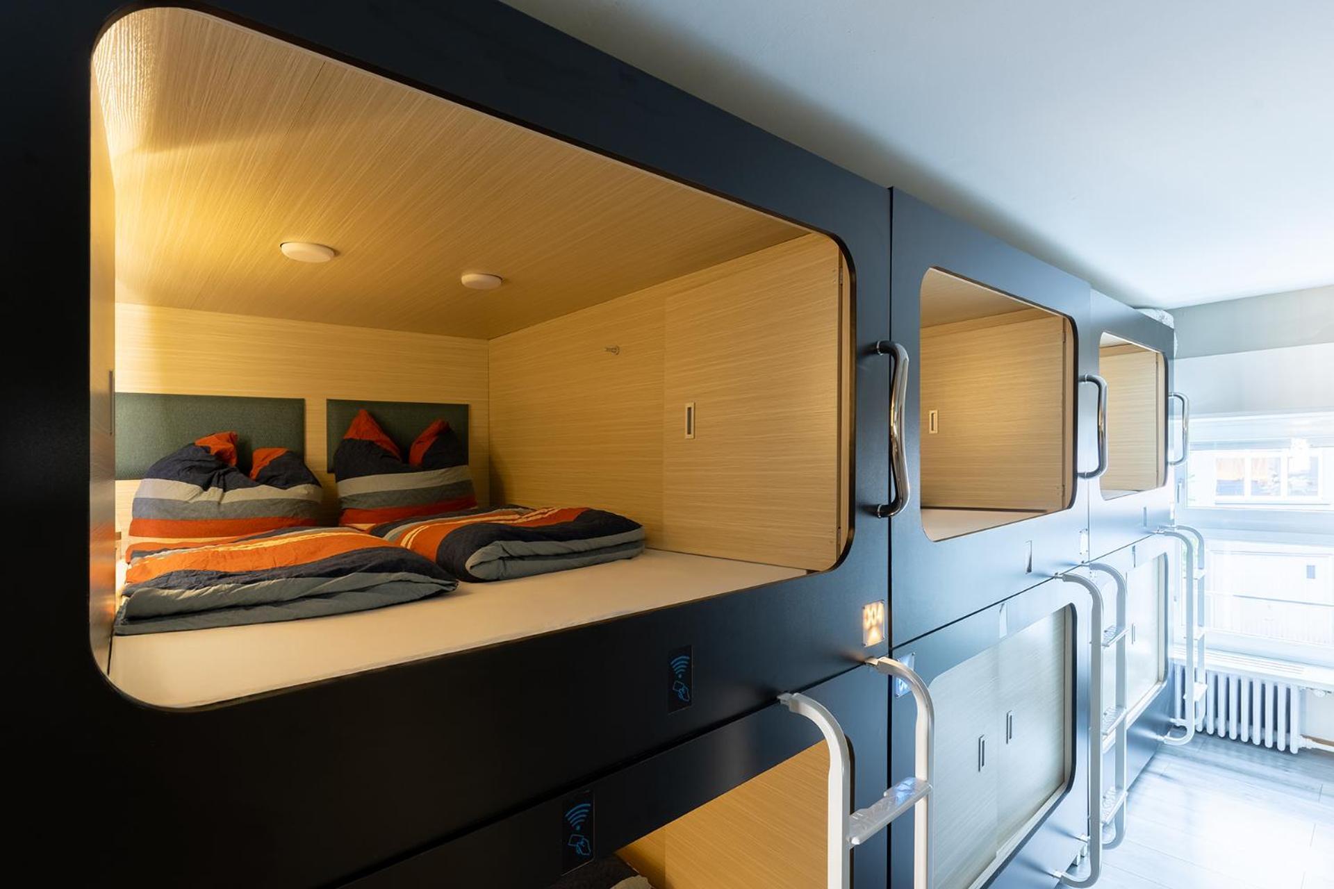 Mue Cubes - Capsule Hotel بازل المظهر الخارجي الصورة